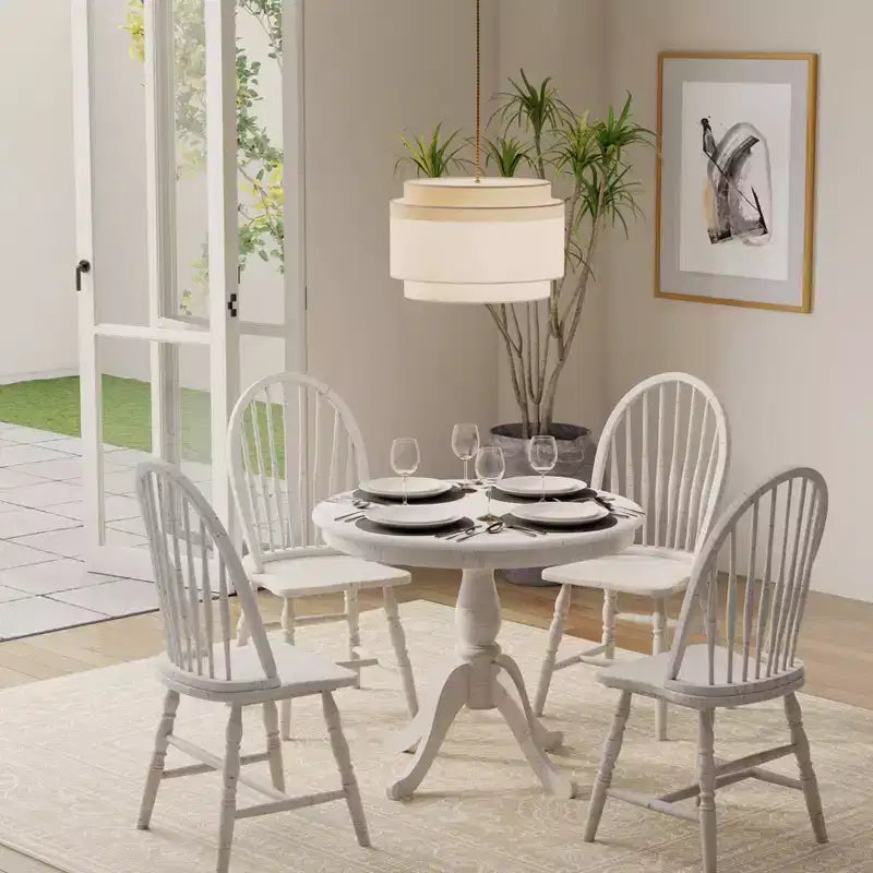 Chaise en bois flotté naturel, structure en bois d'hévéa, sans accoudoirs.