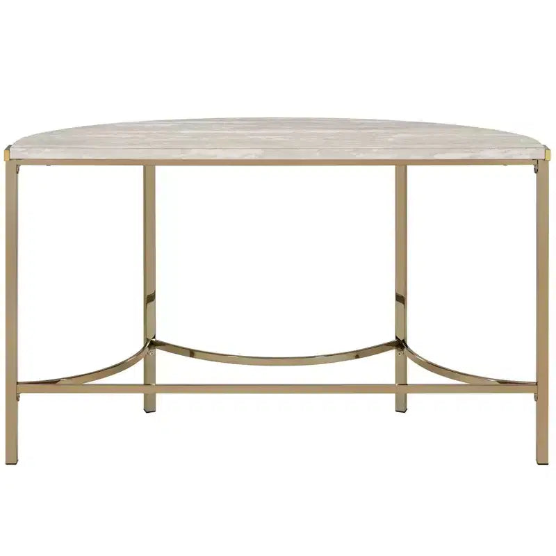Dessus de table en papier marbré blanc