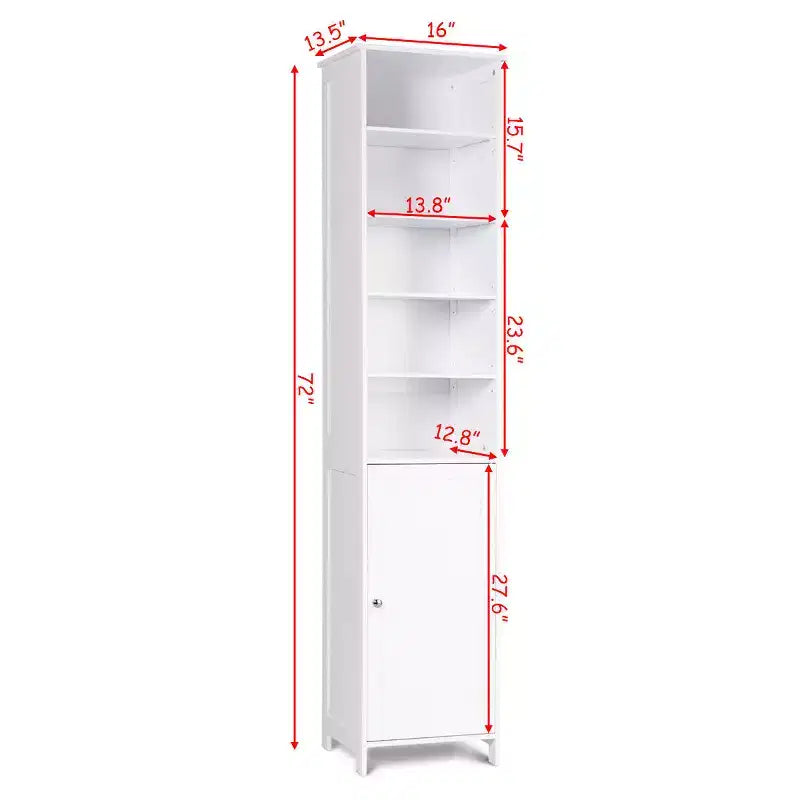 Meuble de rangement haut de salle de bain avec étagères