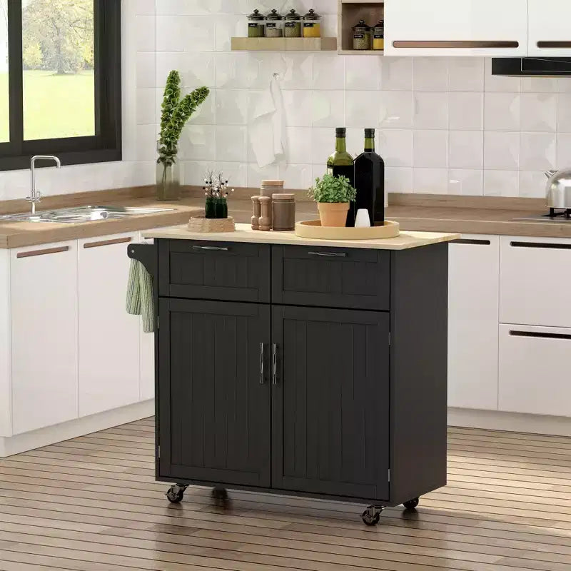 Desserte de cuisine roulante moderne sur roulettes, chariot de rangement utilitaire