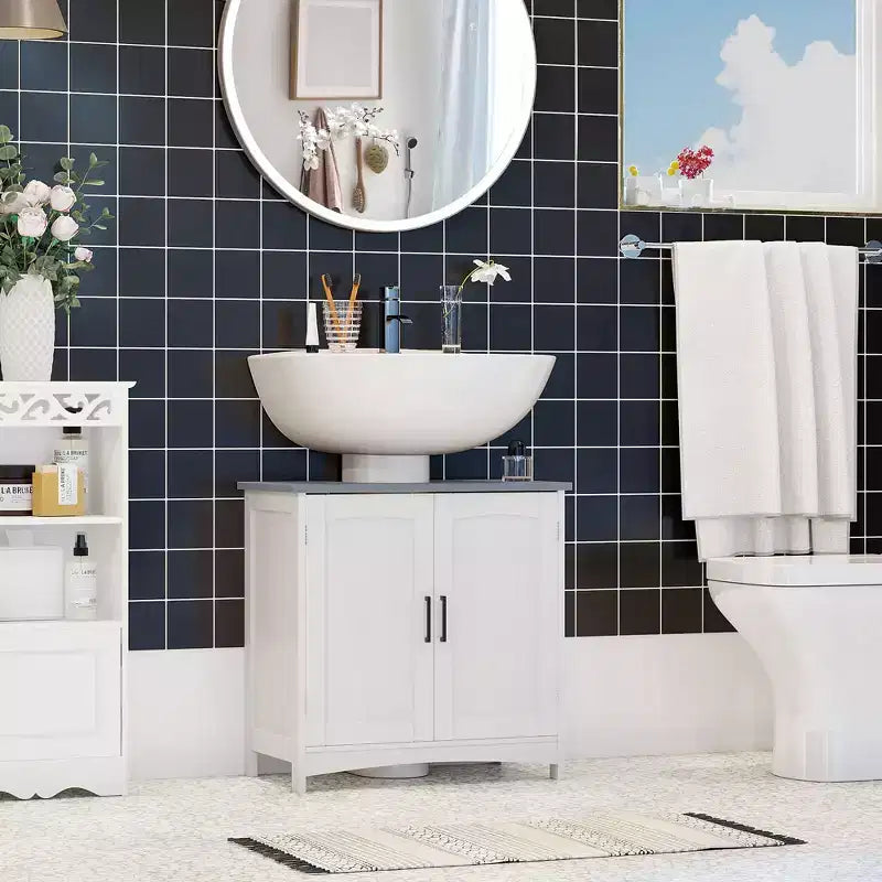 Meuble sous lavabo sur pied Meuble lavabo de salle de bain moderne Armoire de rangement