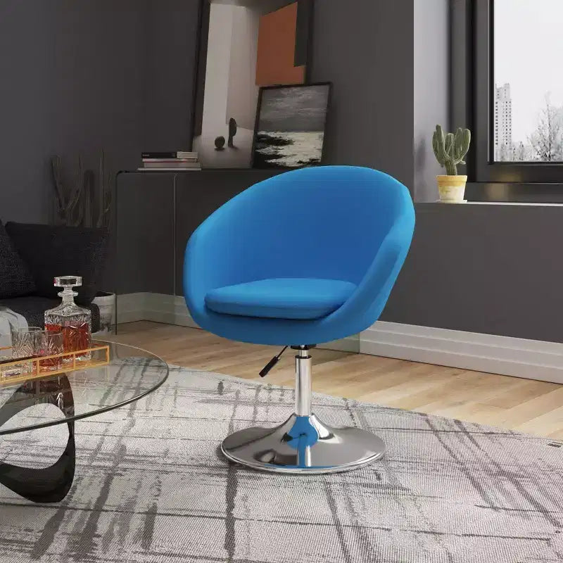 Lot de 2 chaises réglables en hauteur en mélange de laine