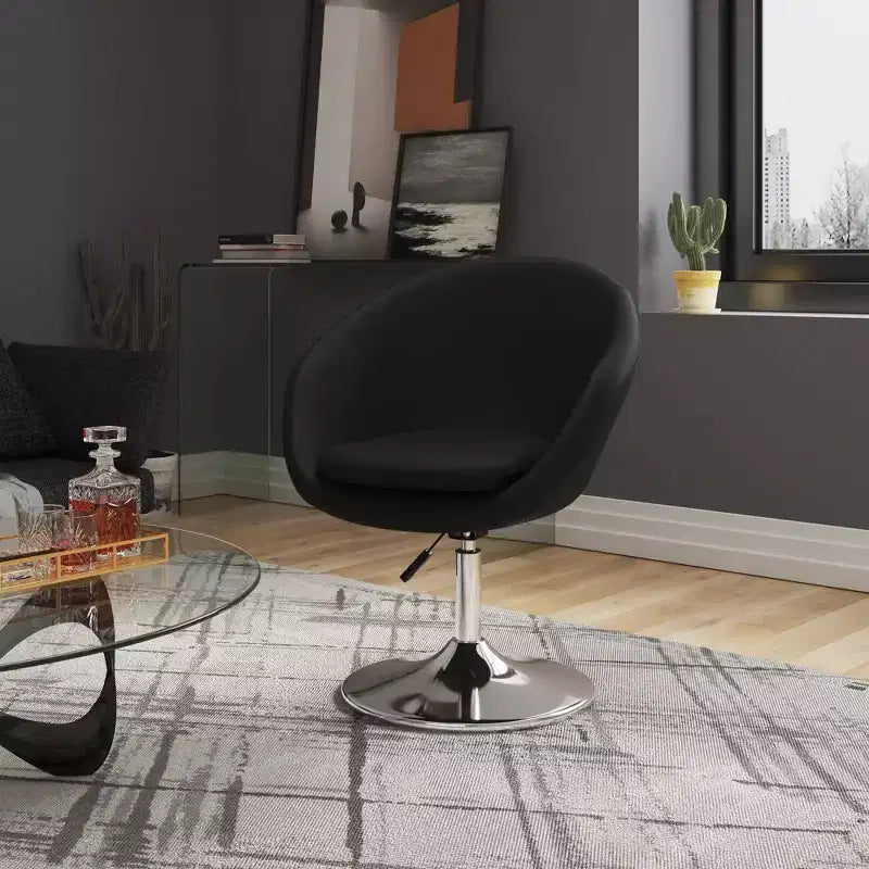 Lot de 2 chaises réglables en hauteur en mélange de laine
