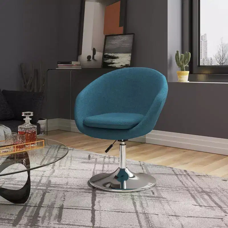 Lot de 2 chaises réglables en hauteur en mélange de laine