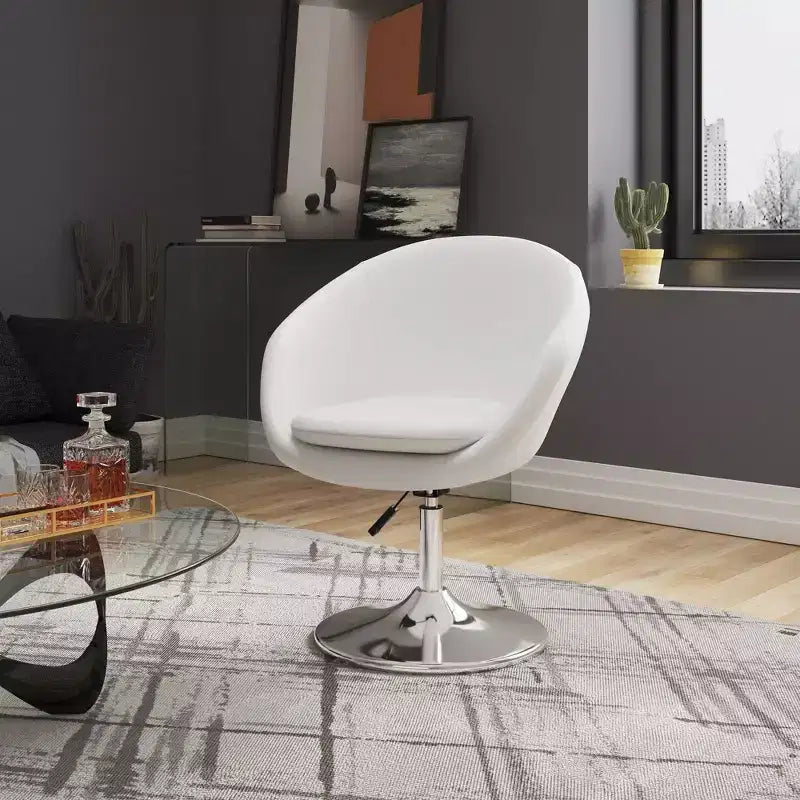 Lot de 2 chaises réglables en hauteur en mélange de laine