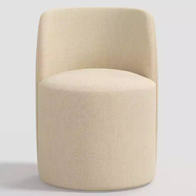 Chaise de salle à manger en lin