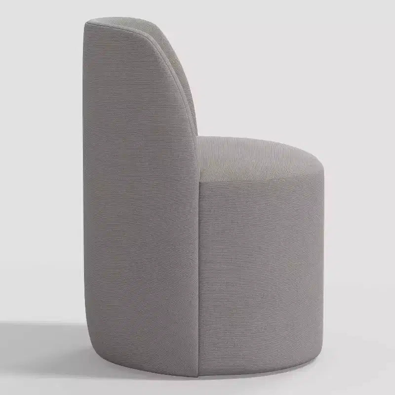 Chaise de salle à manger en lin