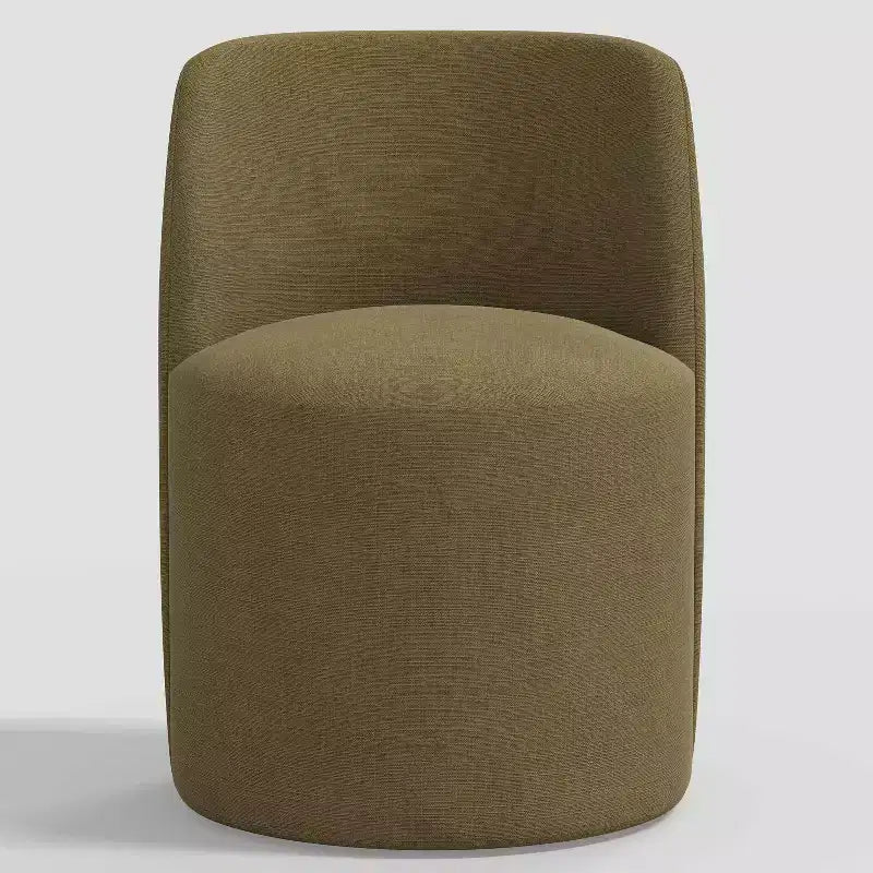 Chaise de salle à manger en lin
