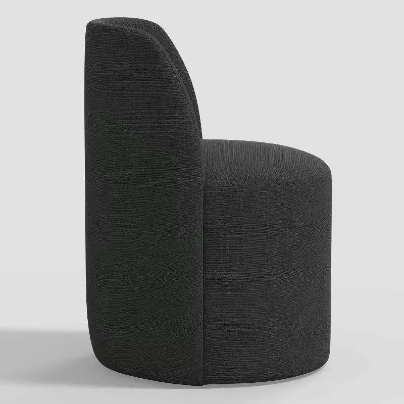 Chaise de salle à manger en lin