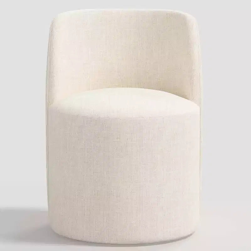 Chaise de salle à manger en lin