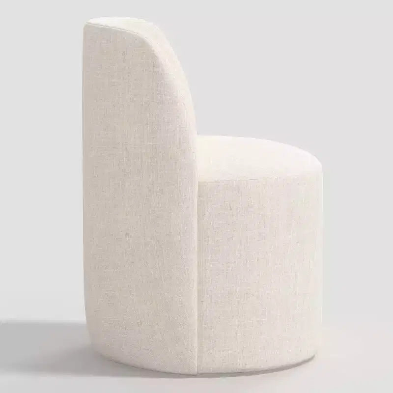 Chaise de salle à manger en lin