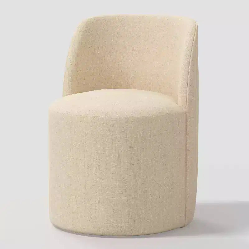 Chaise de salle à manger en lin
