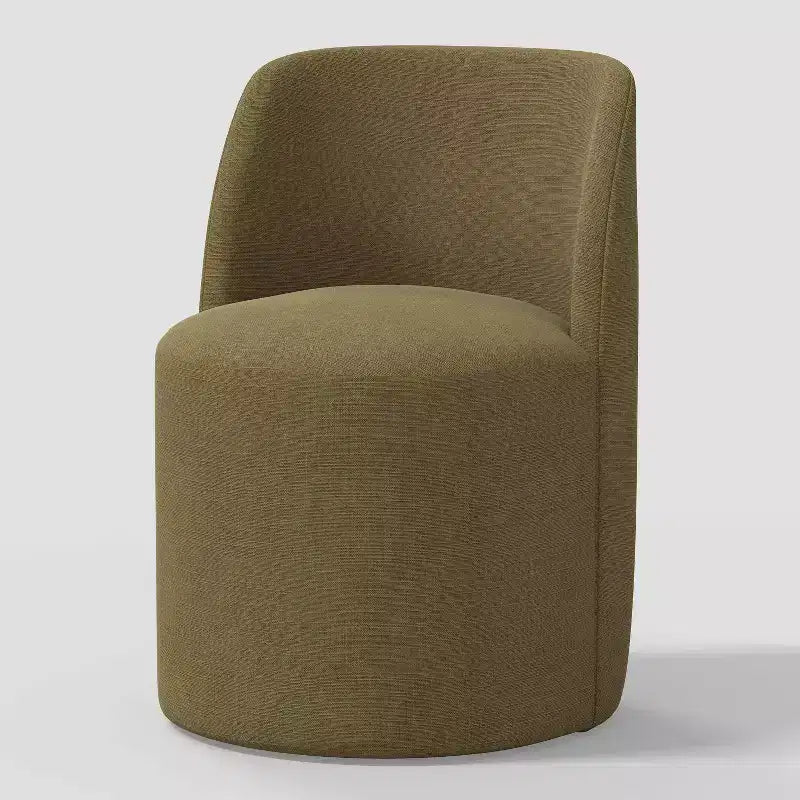 Chaise de salle à manger en lin