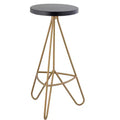 JONATHAN Y Trinity Modern Industiral Iron Tripod Backless Bar Stool