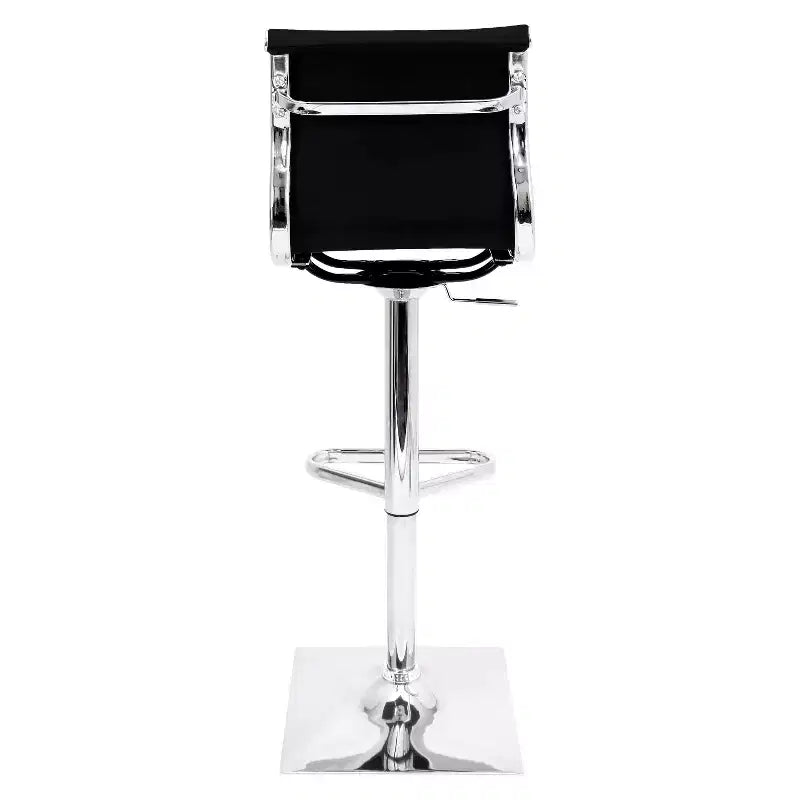 Tabouret de bar rectangulaire réglable -