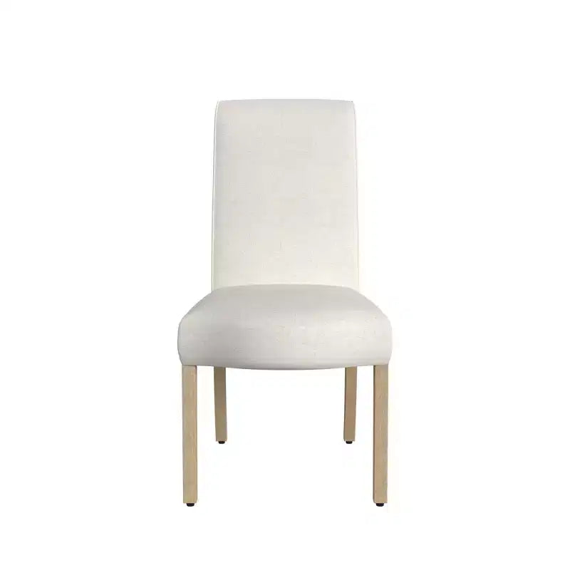 Lot de 2 chaises de salle à manger à bord festonné