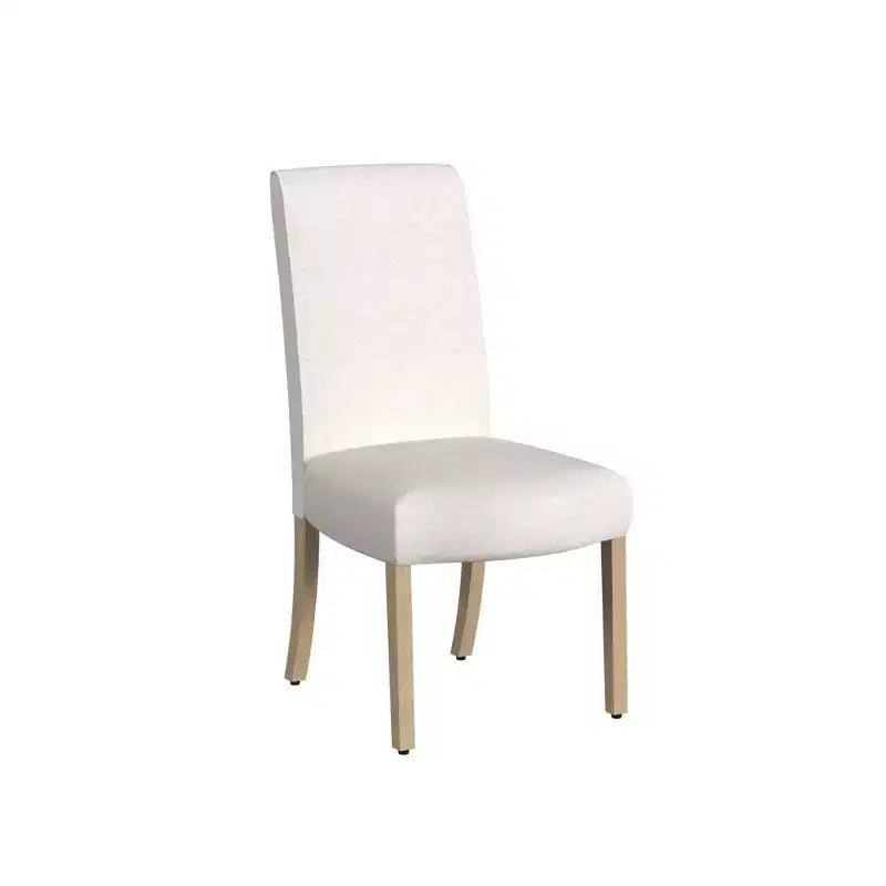 Lot de 2 chaises de salle à manger à bord festonné