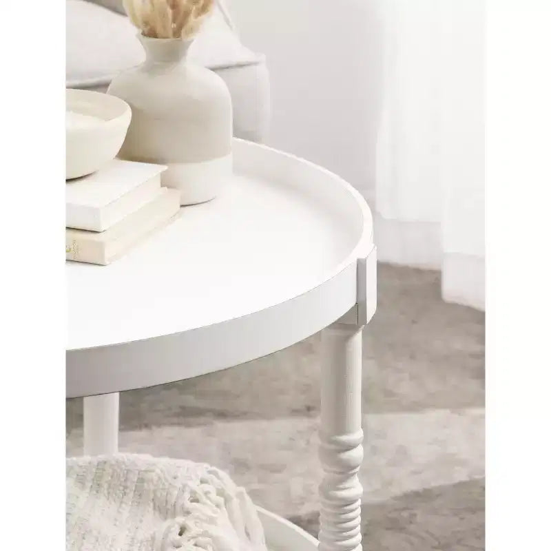 Table basse ronde en bois