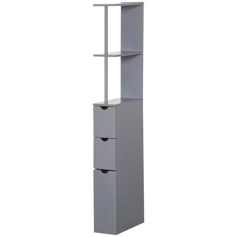 Meuble haut de rangement pour salle de bain, colonne de salle de bain autoportante