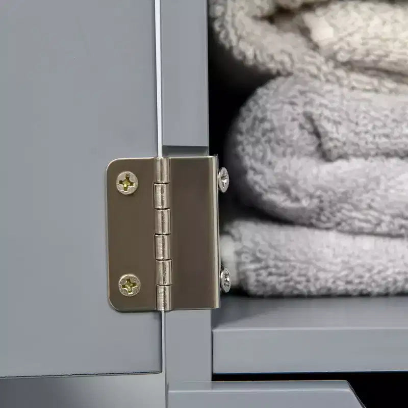 Meuble haut de rangement pour salle de bain, colonne de salle de bain autoportante
