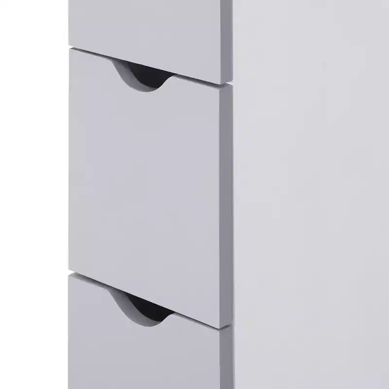Meuble haut de rangement pour salle de bain, colonne de salle de bain autoportante