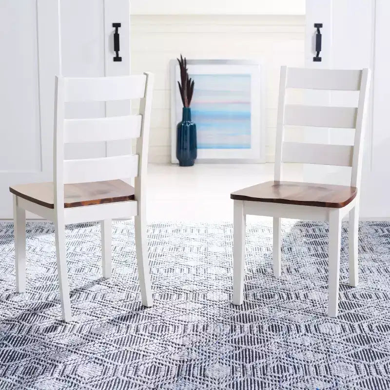 Chaise de salle à manger à barreaux